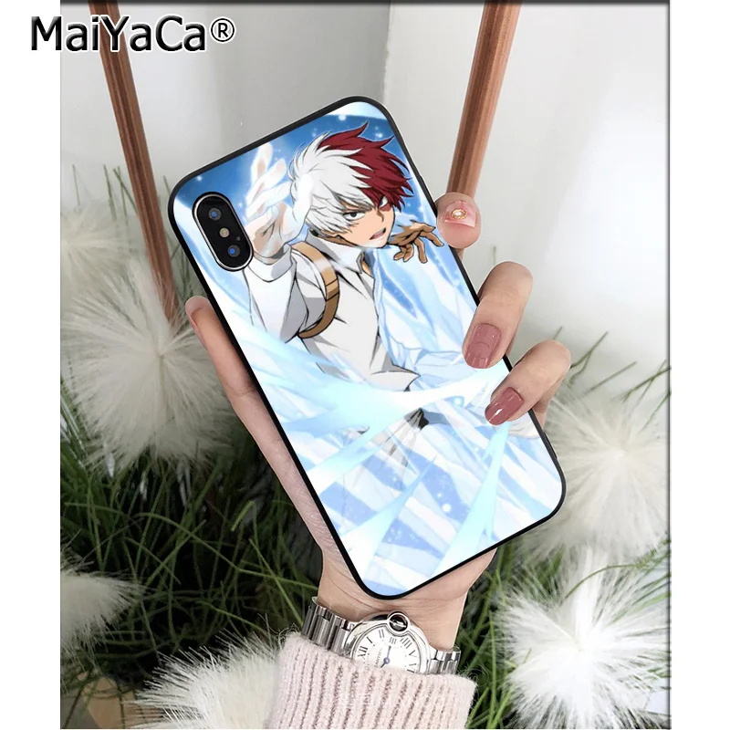 Чехол для телефона MaiYaCa Anime My Hero academic deku высокого качества iPhone 8 7 6 6S Plus 5 5S SE XR X XS MAX |