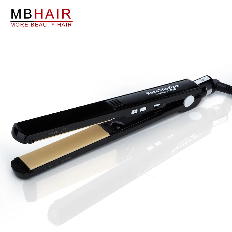 MBHAIR профессиональный Керамический выпрямитель для волос с плоской железной