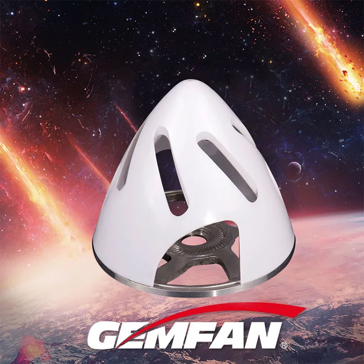 GEMFAN алюминиевый пластиковый пропеллер полый Спиннер 51 57 63 70 75 мм для обтекателя