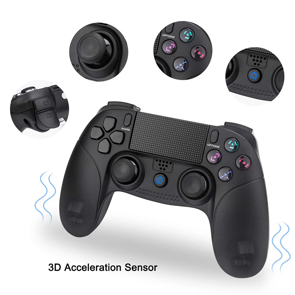 Bluetooth беспроводной джойстик для PS4 контроллер подходит для mando ps4 консоль для Playstation Dualshock 4 геймпад для PS3 консоль