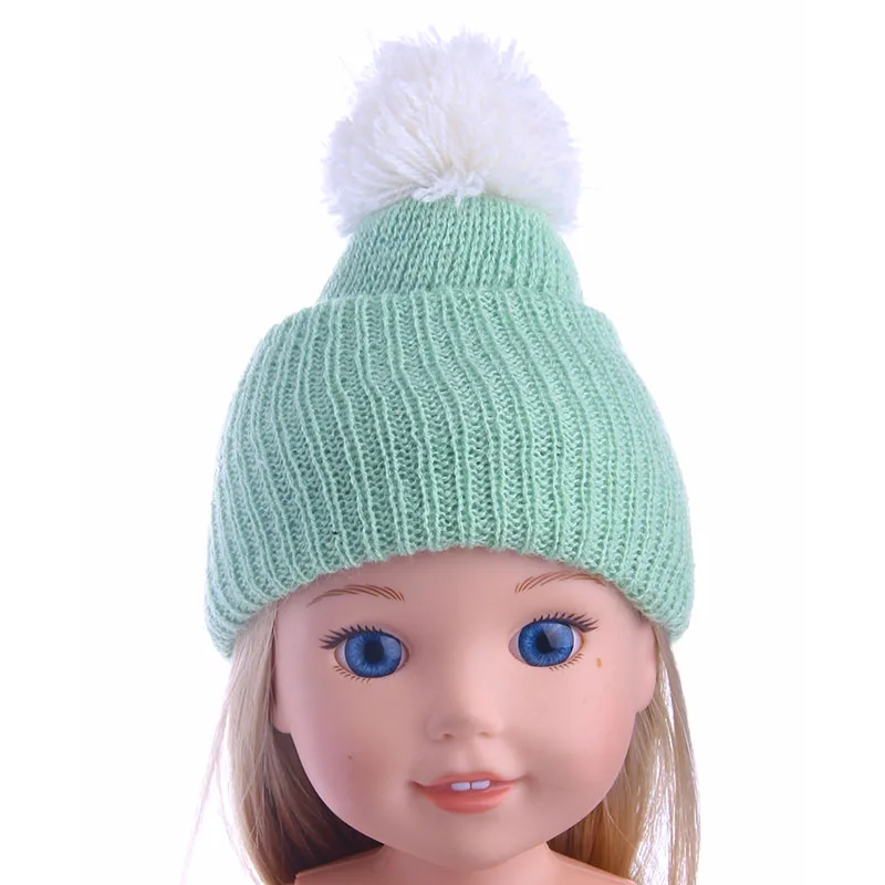 Модная трикотажная шляпа flta Doll для детей подходящая ко всему Fit14.5 &quot кукла wellie