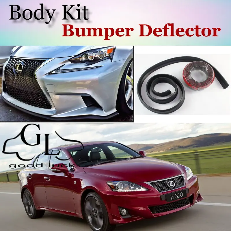 Дефлектор губ бампера для Lexus IS IS200 IS250 IS300 IS350 TOYOTA Altezza передняя юбка спойлера