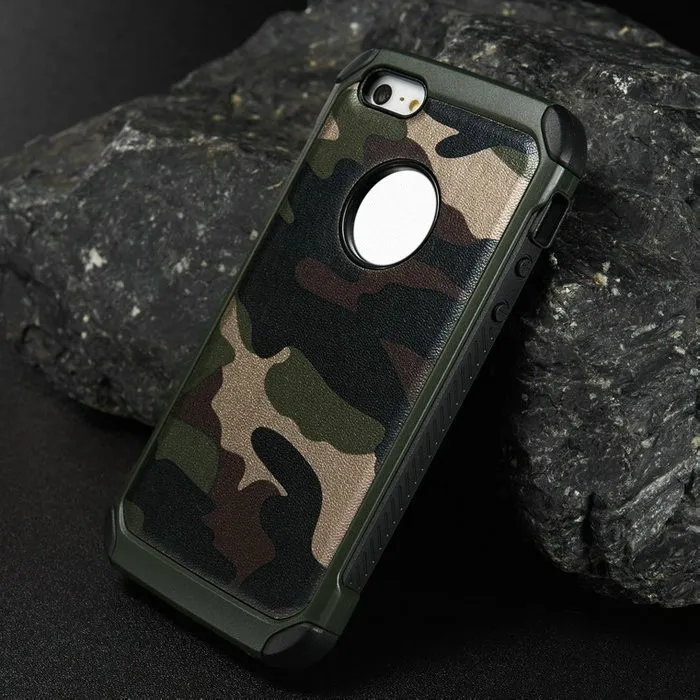 Классический армейский Камуфляжный узор 2 в 1 задняя крышка PC + TPU Защитный чехол