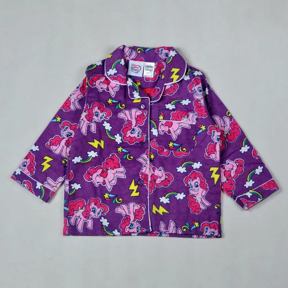 Моя маленькая лошадь дети пижамы установить зима pijama история игрушек |