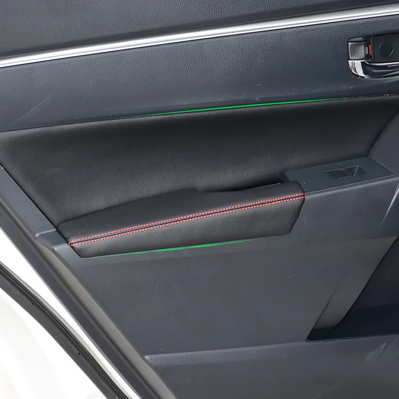 Панель двери SRXTZM для Toyota Corolla 2014 2018 подлокотник крышка поверхности отделка из