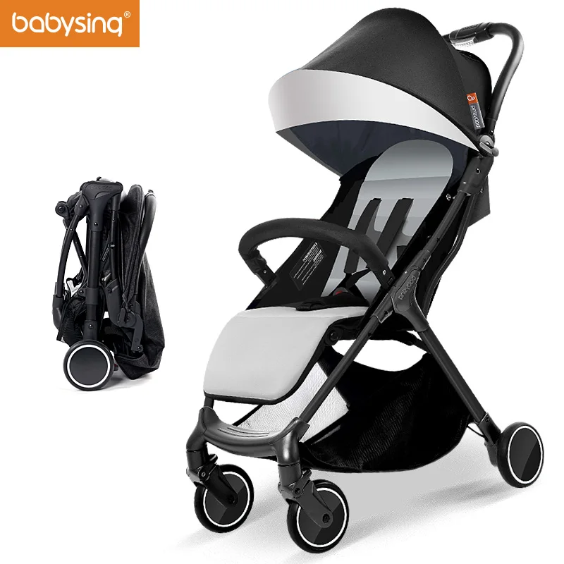 Babysing S GO III легкий одной рукой в сложенном виде Портативный Путешествия коляска