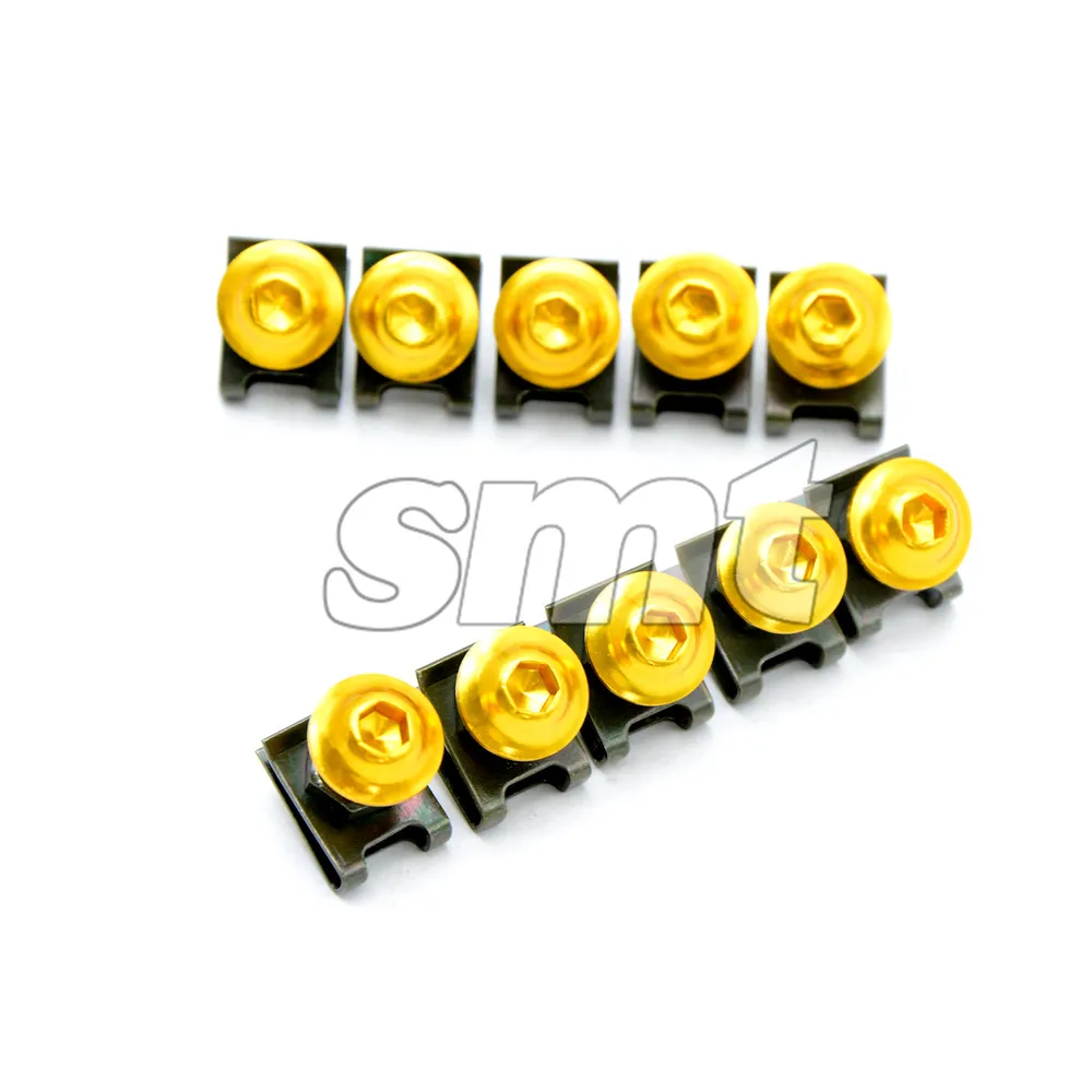6 мм аксессуары для мотоциклов болты с обтекателем 690 smc 2008 2009 2010 2011 Kawasaki Z1000 Z750 Z800|for