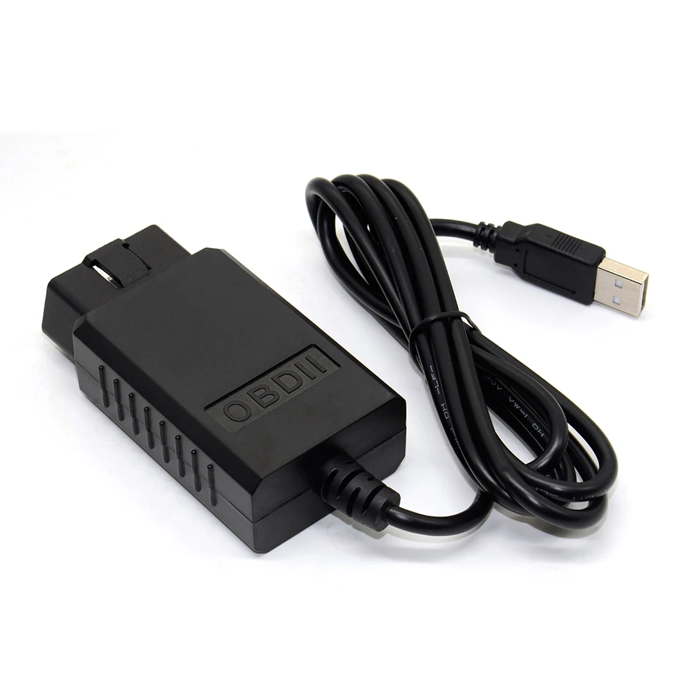 Автомобильный диагностический интерфейс ELM327 USB V1.5 OBD2 сканер ELM 327 в 1 5 OBDII