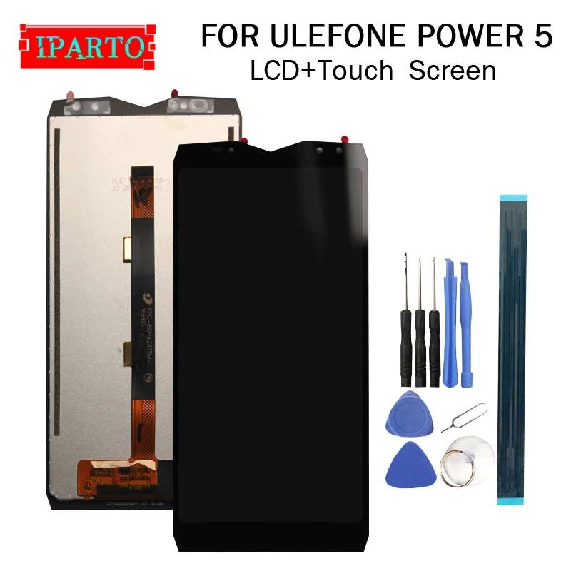 6,0 дюймов для ULEFONE POWER 5 ЖК-дисплей+ сенсорный экран дигитайзер сборка ЖК+ сенсорный дигитайзер для питания 5+ Инструменты
