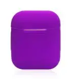Фиолетовый 1 шт. Мягкий силиконовый чехол для A^ pple Airpods противоударный чехол для гарнитура для Airpods чехол s защитный чехол новейший QA 024 - Цвет: Фиолетовый