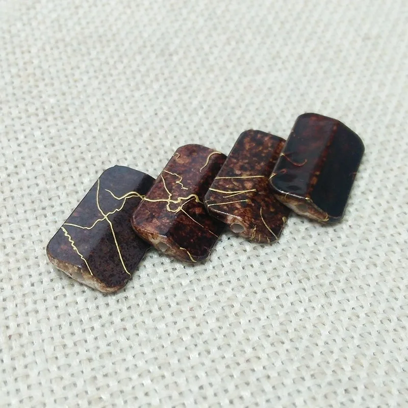 Прямоугольная фурнитура для ювелирных изделий пряжка шнур ремешок кисточки