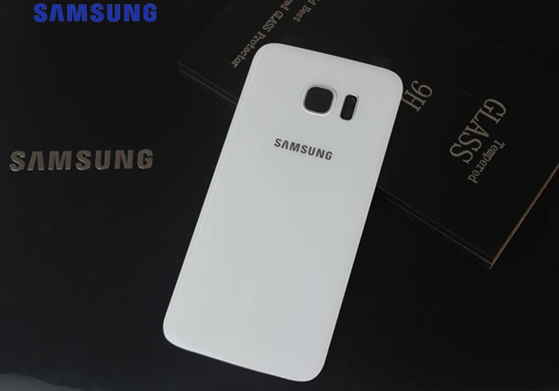 Чехол для задней батареи samsung, задняя крышка для samsung GALAXY S7 Edge, G9350, S7, G9300, задняя крышка для батареи, стеклянный корпус