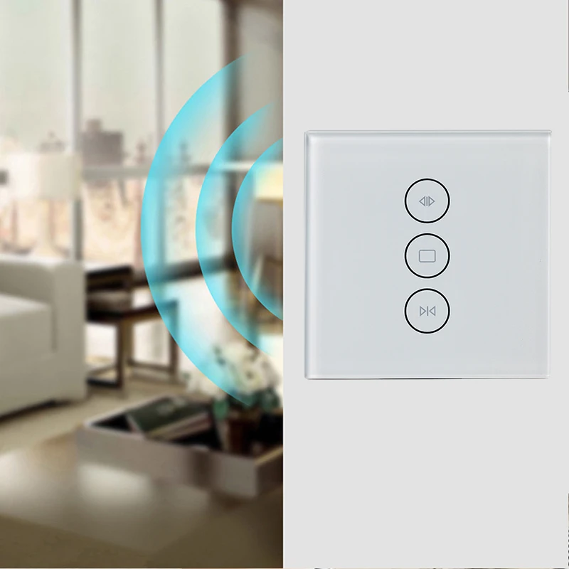 Сенсорный выключатель для штор Wi-Fi голосовое управление через Alexa /Google телефоном