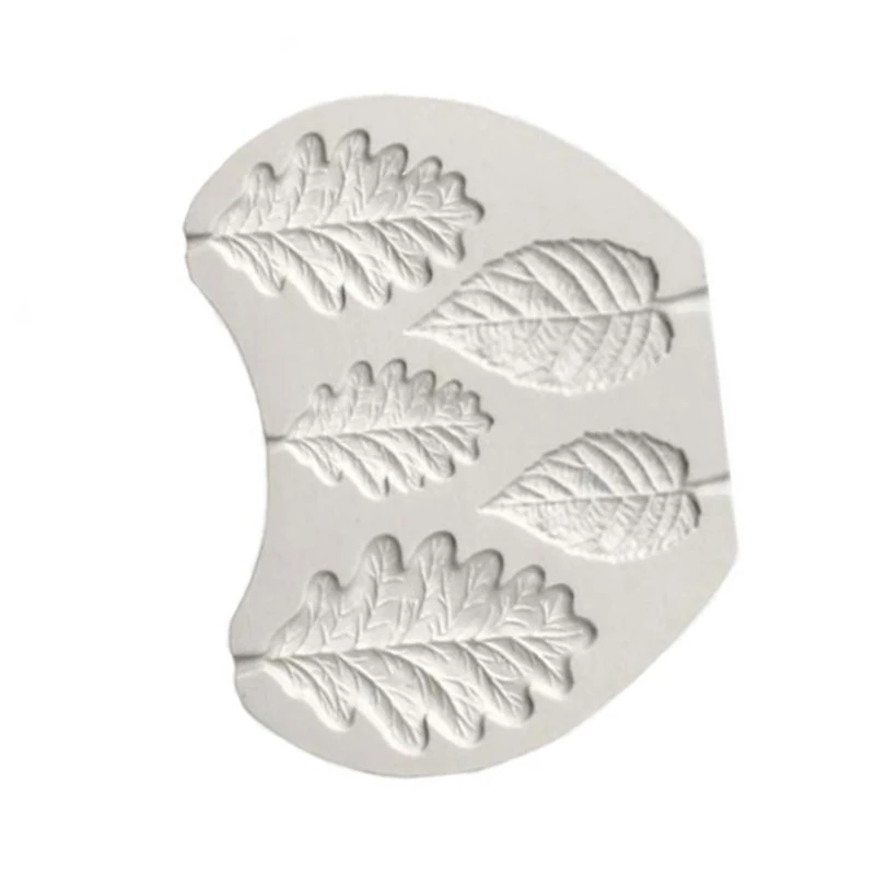 Силиконовая форма с листьями Blackberry для помадки инструменты украшения тортов