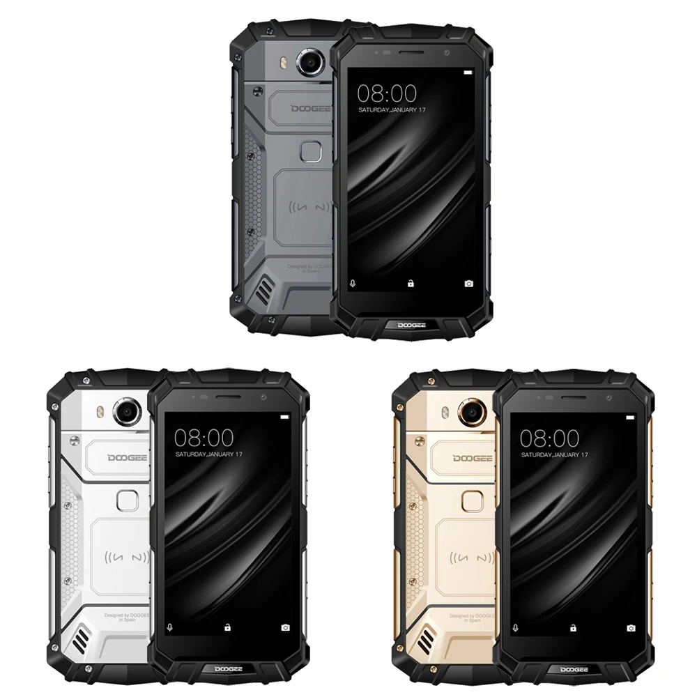 DOOGEE S60 Lite водонепроницаемый смартфон с IP68 Беспроводной и быстрая зарядка