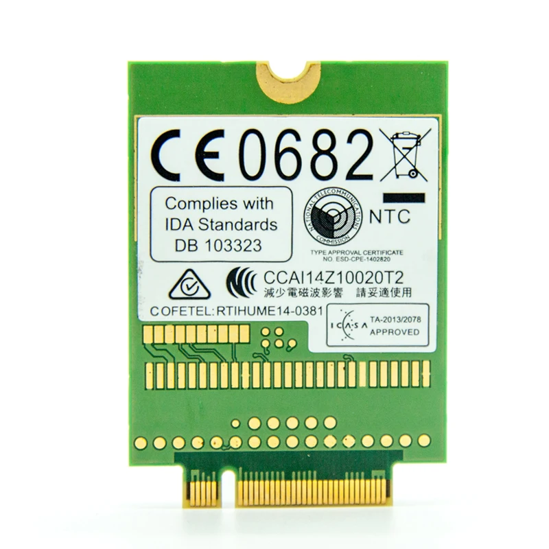 4G модуль/карта для huawei ME936 SPS 756993-005 NGFF M.2 fdd-lte WCDMA/HSDPA/HSUPA/HSPA+ GPRS/EDGE для ноутбука hp