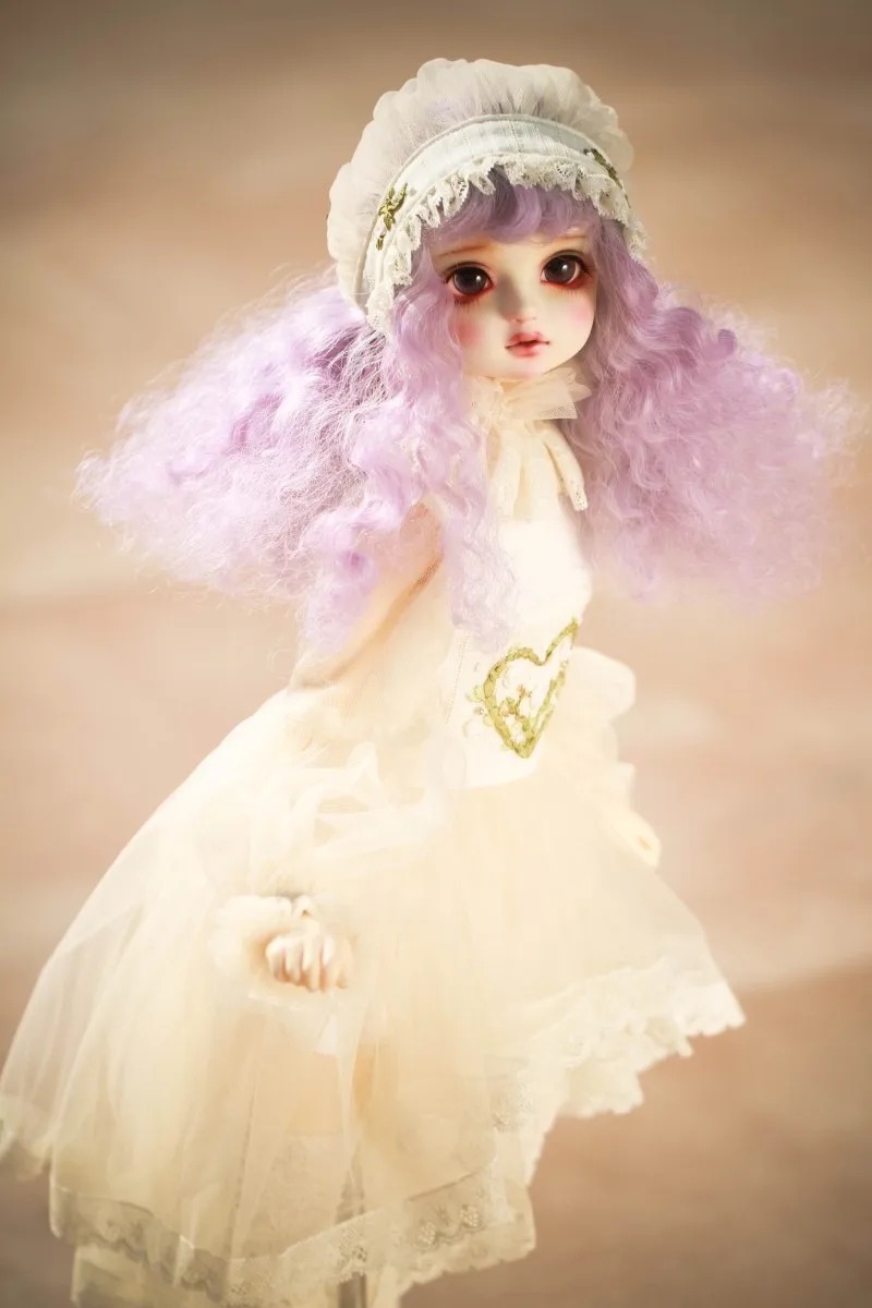 Кукла шарнирная меняющая цвет парики под разными огнями для 1/3 1/4 1/6 BJD DD SD MSD YOSD