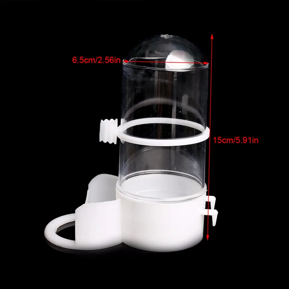 Кормушка для питья домашних животных птицы автоматическая пищевая водосборная