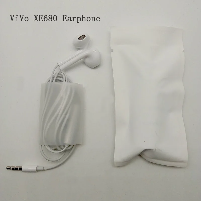 Новые наушники VIVO с микрофоном разъем 3 5 мм проводная гарнитура управления