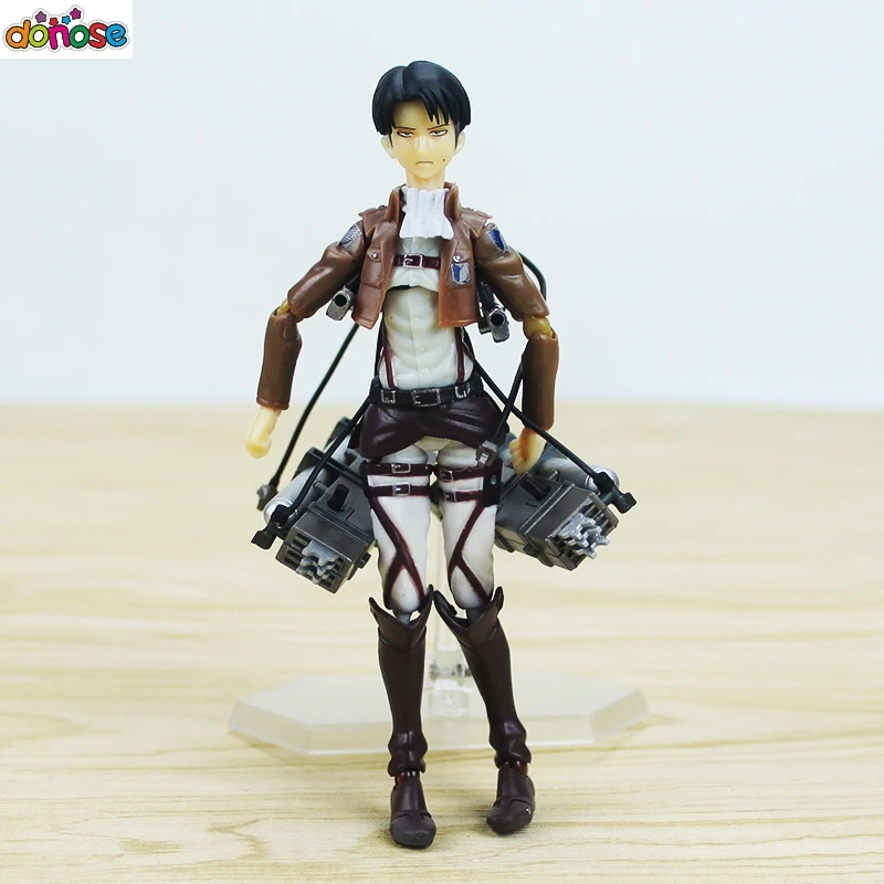 Аниме атака на Титанов Levi Ackerman Figma 213 сильнейший солдат из ПВХ экшн фигурка