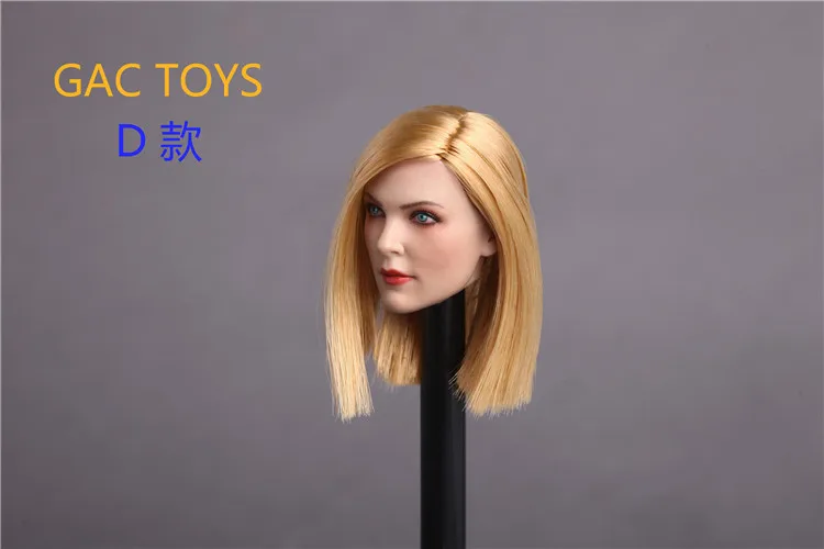 GC006 1/6 женская голова резная европейская девушка Charlize Theron резьба модель игрушки 4