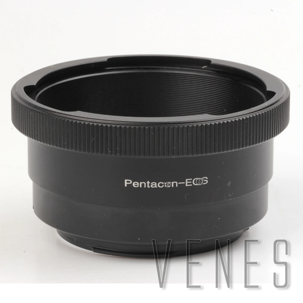 Обновленный адаптер Aperture AF2 для Kiev 60 EOS 2 го поколения совместимый с Pentacon 6 объектив