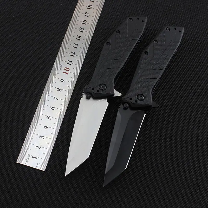 

1990 57HRC Folding knife 5cr13mov blade ABS handle edc folding knife utility tool outdoor camping Survival tool