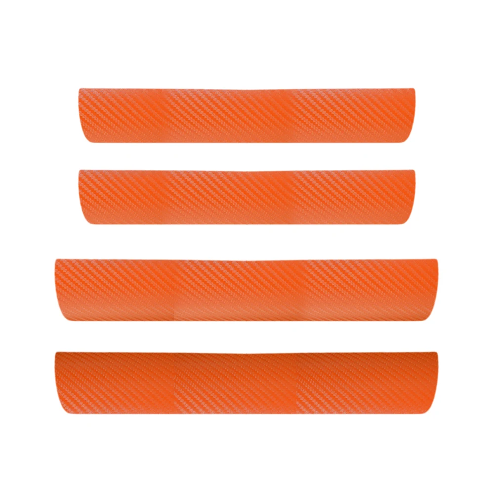 4 шт. накладка на пороги автомобиля педали для Peugeot 408 2014 2016 стикер из углеродного