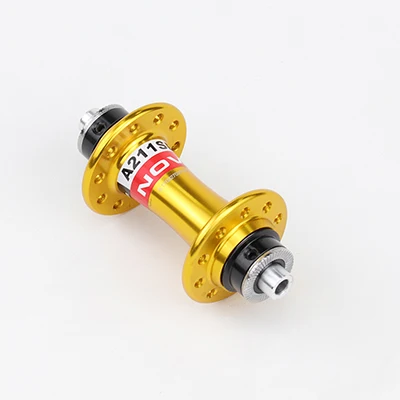 Front Gold 20H Новатек A211SB F172SB 20 24 28 32 36H складные велосипедные втулки для беспедальный велосипед раздвижные велосипеды 8/9/10/11S черный, красный цвета: золотистый, серебристый - Цвет: Front Gold 20H