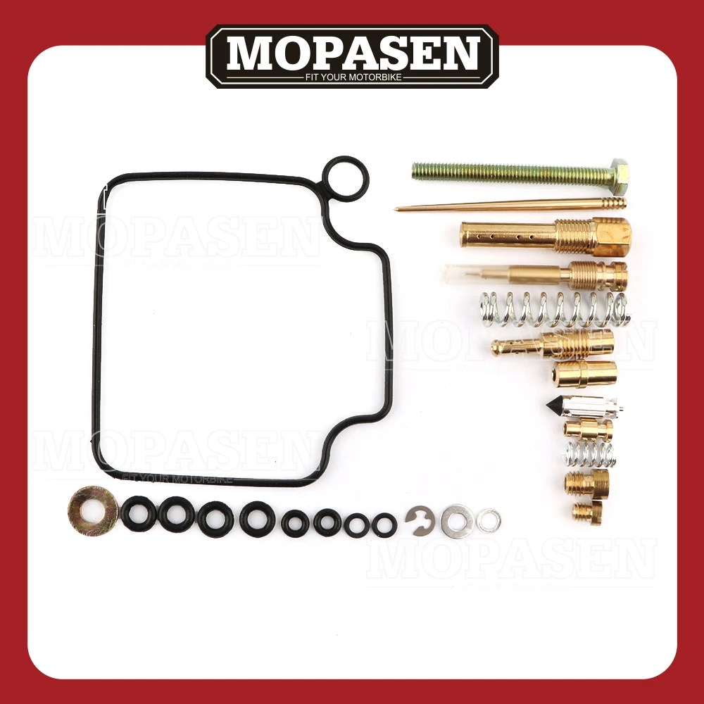 

Motorbike Fuel Parts Motorcycle Replacement Accessories 2004-2006 TRX350 Rancher 350 Carburetor Carb Rebuild Kit Repair Kit Moto