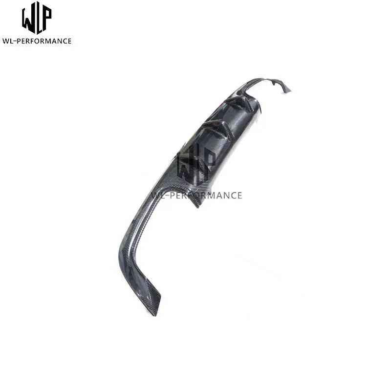 SLK carbon fiber rear bumper Lip rear diffuse spoiler tail lip car body kit for Mercedes Benz SLK R172 12-UP Car styling use