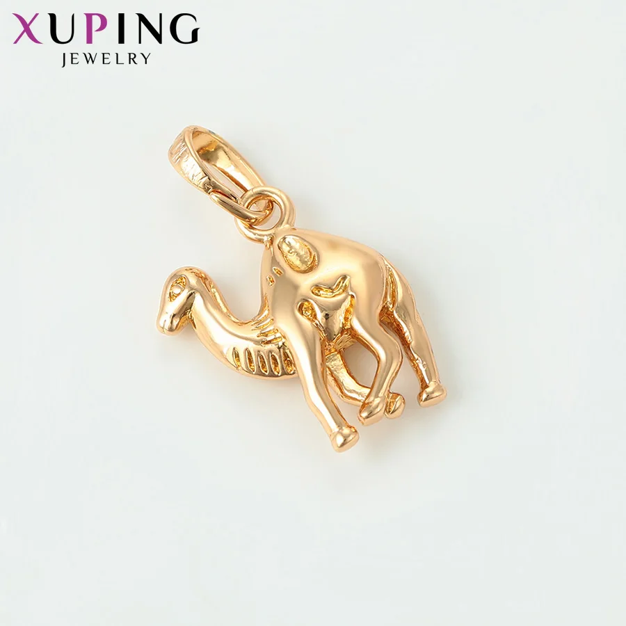 Xuping Jewelry Latest Model Popular Simplicity &quotDinosaur&quot Shape Gold-colour Pendant for Women Day Gifts 33549 | Украшения и