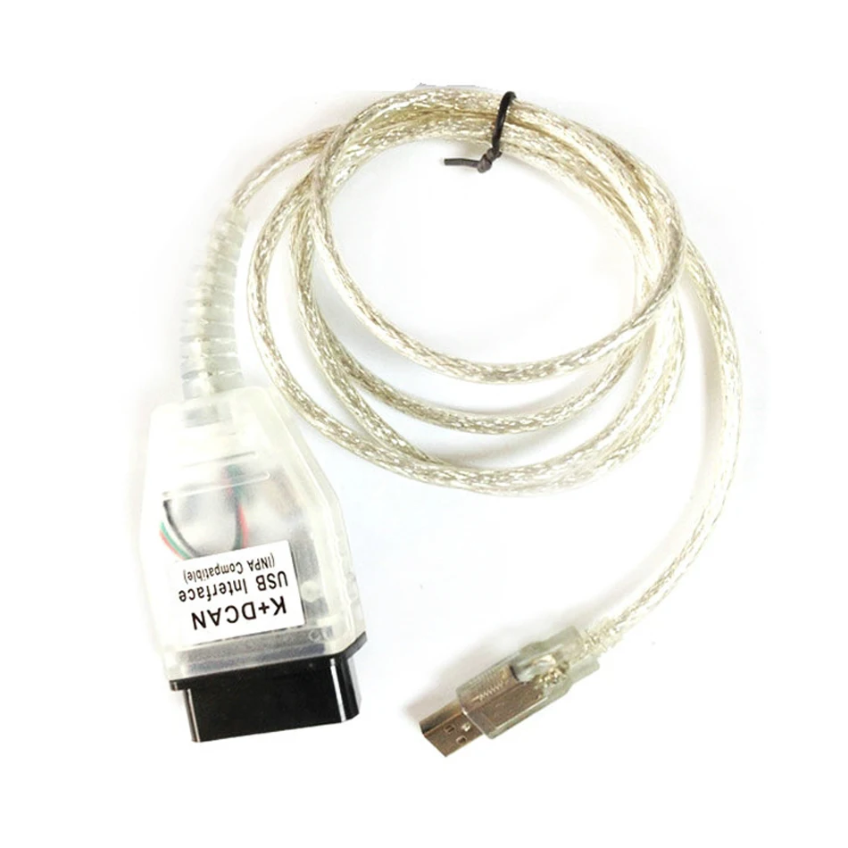 Авто Диагностический кабель для BM W Dcan INPA USB OBD2 Интерфейс Ediabas + dcan B MW получить