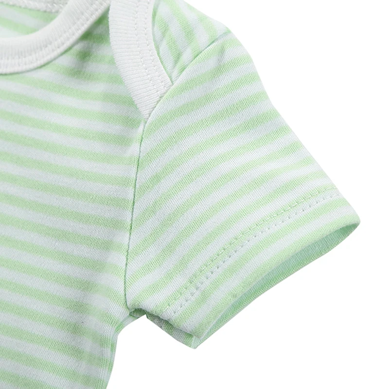 Боди для маленьких мальчиков и девочек полосатая одежда новорожденных с