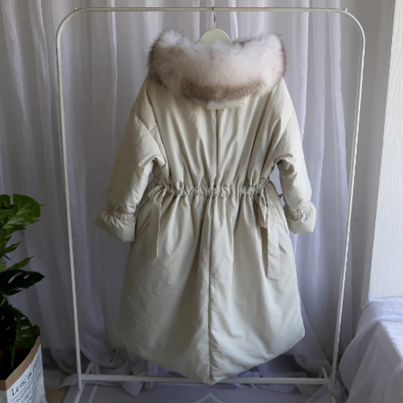 Зимнее пальто для женщин теплые женские парки 2018 белая куртка на утином пуху