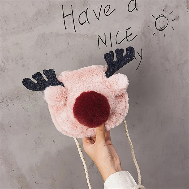 ACE LOVE/Брендовые мини повседневные милые дамские сумочки с рисунком лося вечерние