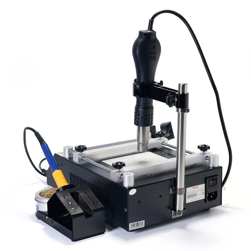 Паяльная станция WEP 853AAA BGA паяльная 1200 Вт SMD тепловая пушка паяльник сварочное