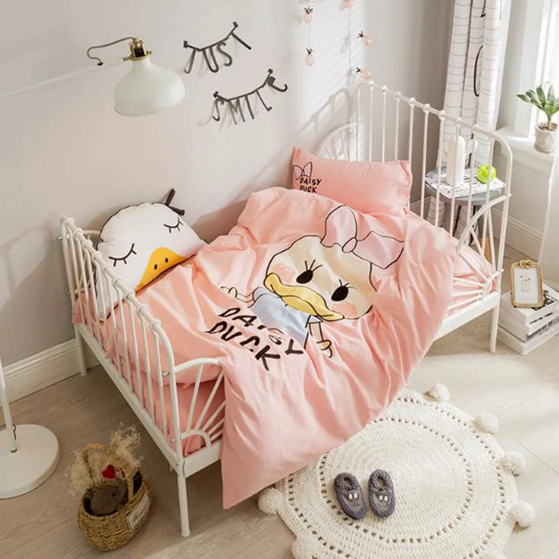 Комплект постельного белья для малышей из 3 предметов дышащие комплекты детей