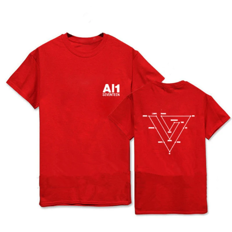 Mainlead Kpop Seventeen модная футболка blusa 4th мини альбом DINO THE8 MINGYU HOSHI VERNON|Футболки| |