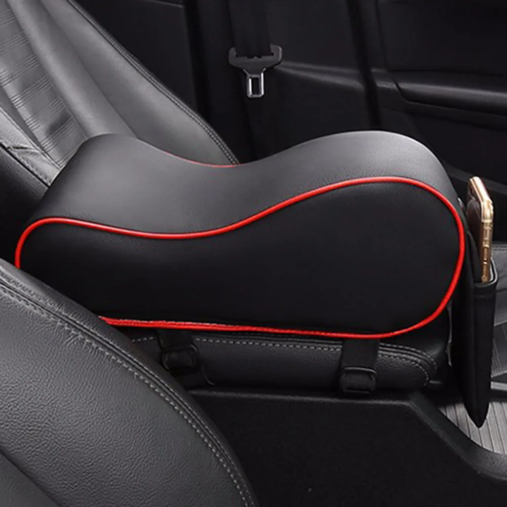 Car Armrest Box Mats Universal Pad PU Leather Central Memory Cotton Interior Accessories | Автомобили и мотоциклы