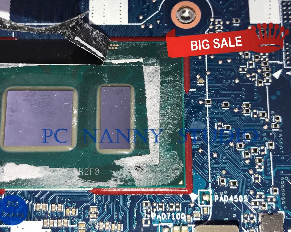 Материнская плата PCNANNY для ноутбука HP EliteBook 840 G3 6050A2728501 MB A01 I5 6300U SR2F0
