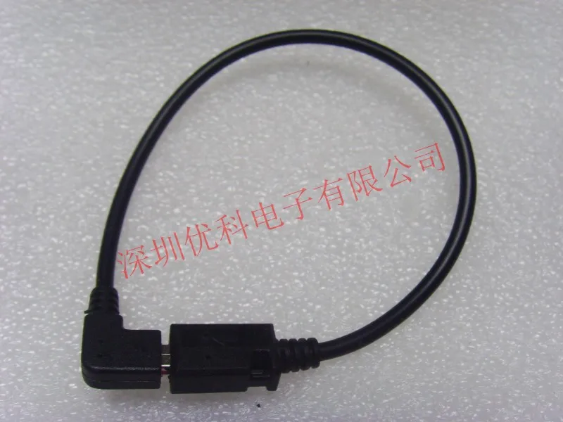

Мини 5-контактный USB-разъем V3 «папа»-«мама», линия разъема 5-контактного медного отверстия 90 градусов 30 см;