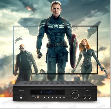 Shinco V-663 HiFi 2,1 бытовой 5,1 канал высокой мощности выход 150 Вт Домашний кинотеатр усилитель
