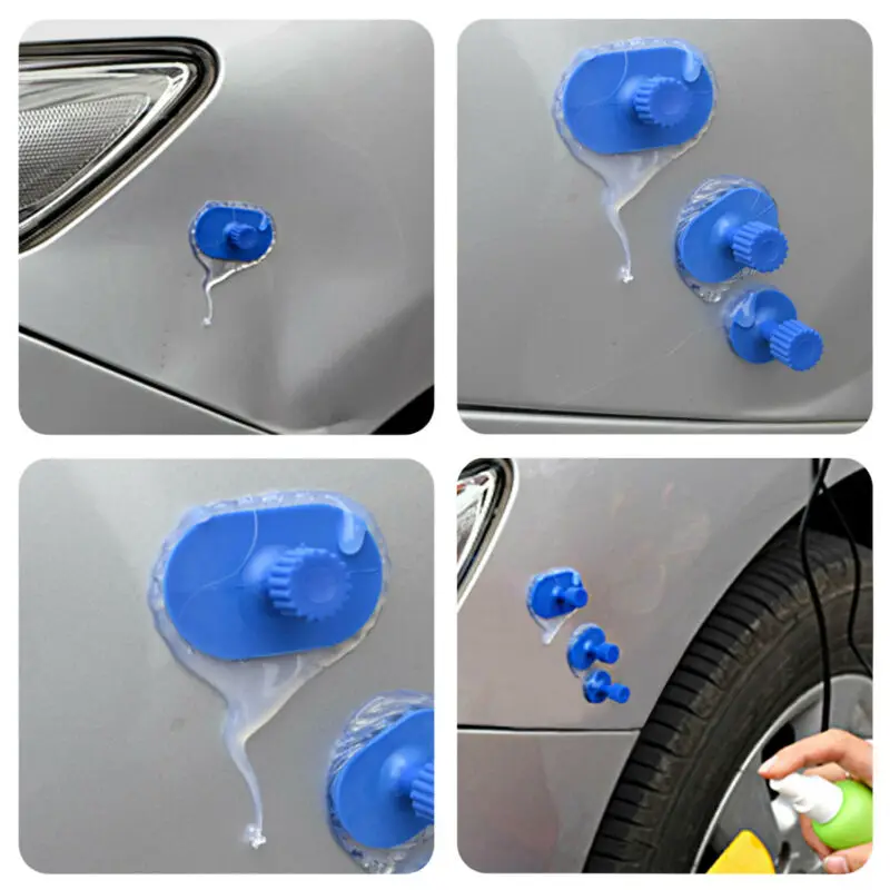 

PDR Paintless Dent Repair Tools Dent Puller with Glue Puller Tabs Removal Kits Hand Tool Set Car Repair Tool