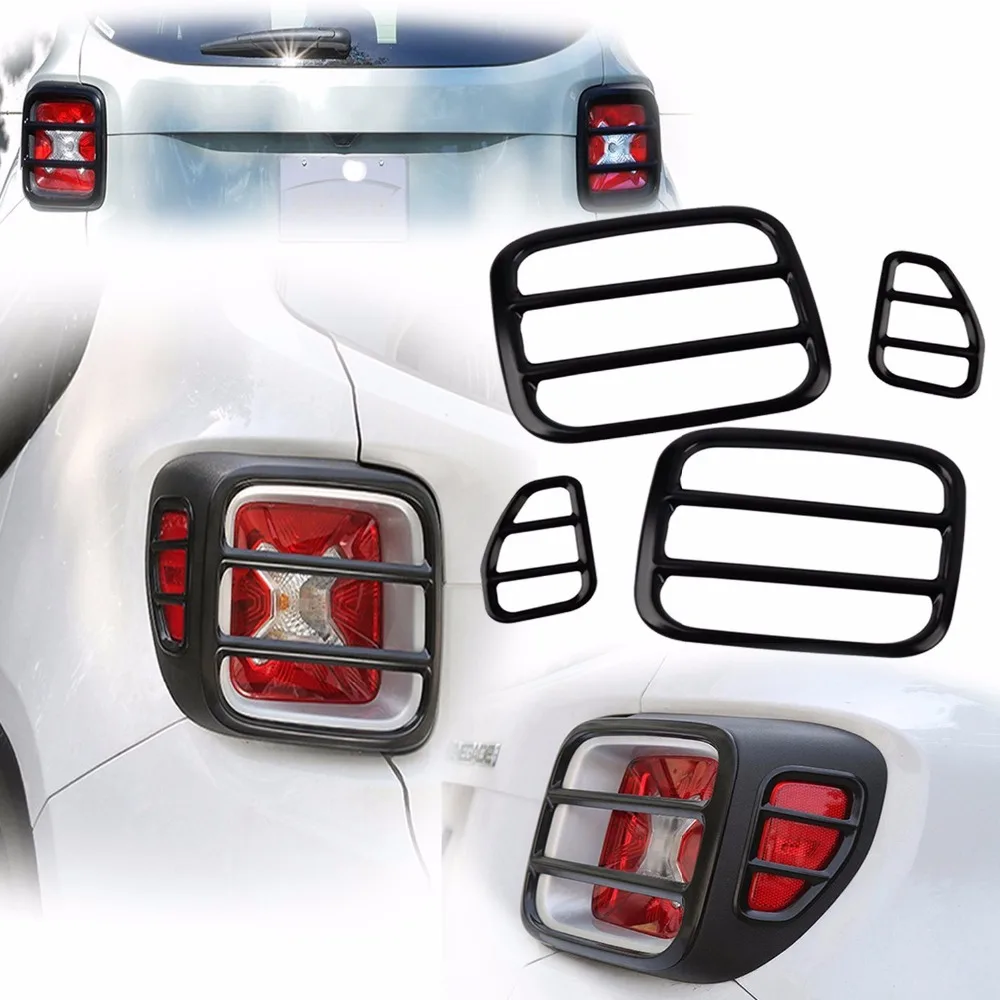 Комплект крышек для задних фар Jeep Renegade комплект металлических защитных накладок