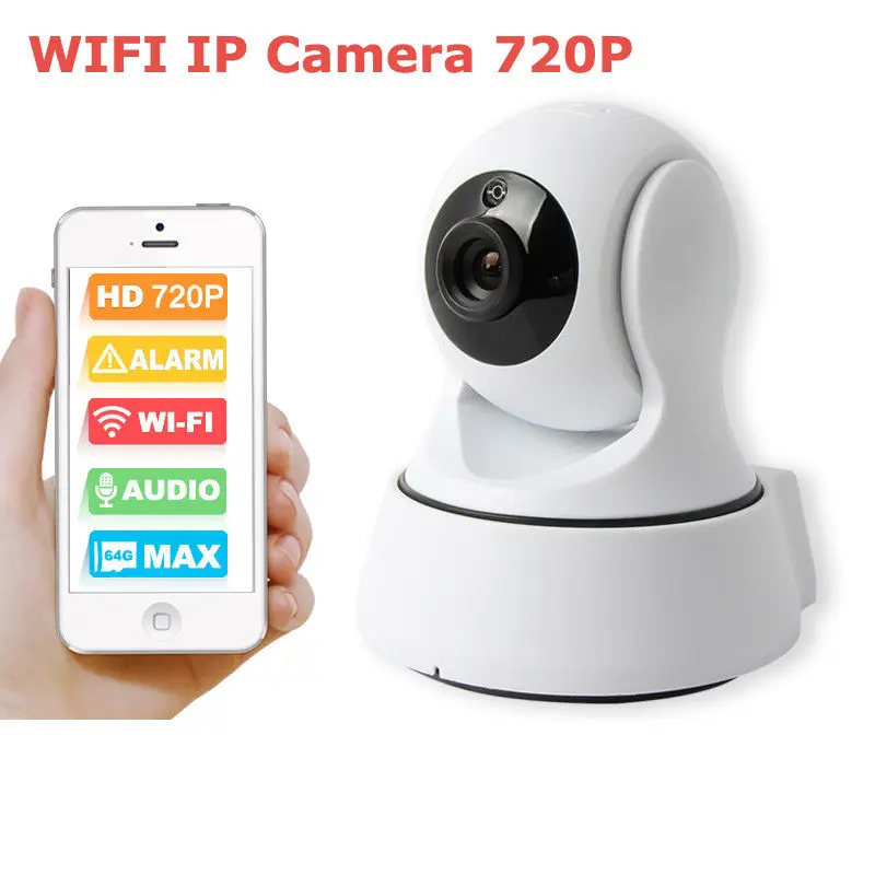 Камера видеонаблюдения JCWHCAM Беспроводная мини-IP-камера Wi-Fi 720P ночное видение