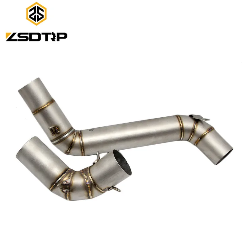 Good shipping ZSDTRP Motorcycle Modifiy exhaust pipe case for KT DU 390 model Stainless steel material | Автомобили и мотоциклы