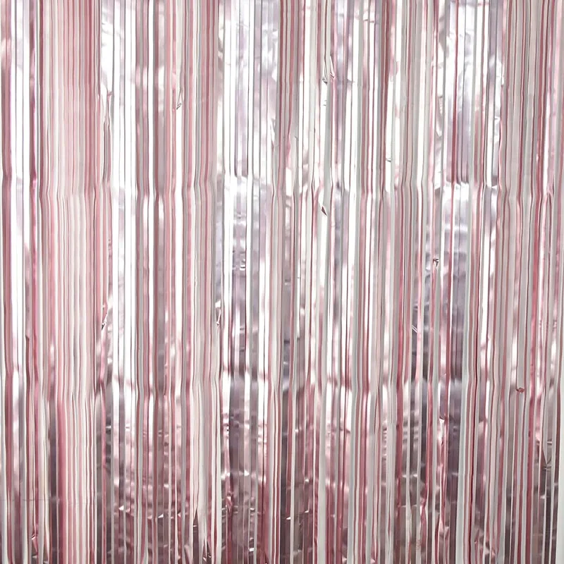 2M*1M Multicolor Sequin Foil Curtain Fringe Tinsel Tassel for Wedding Backdrop Anniversary Birthday Party Home DIY Decorations 7
