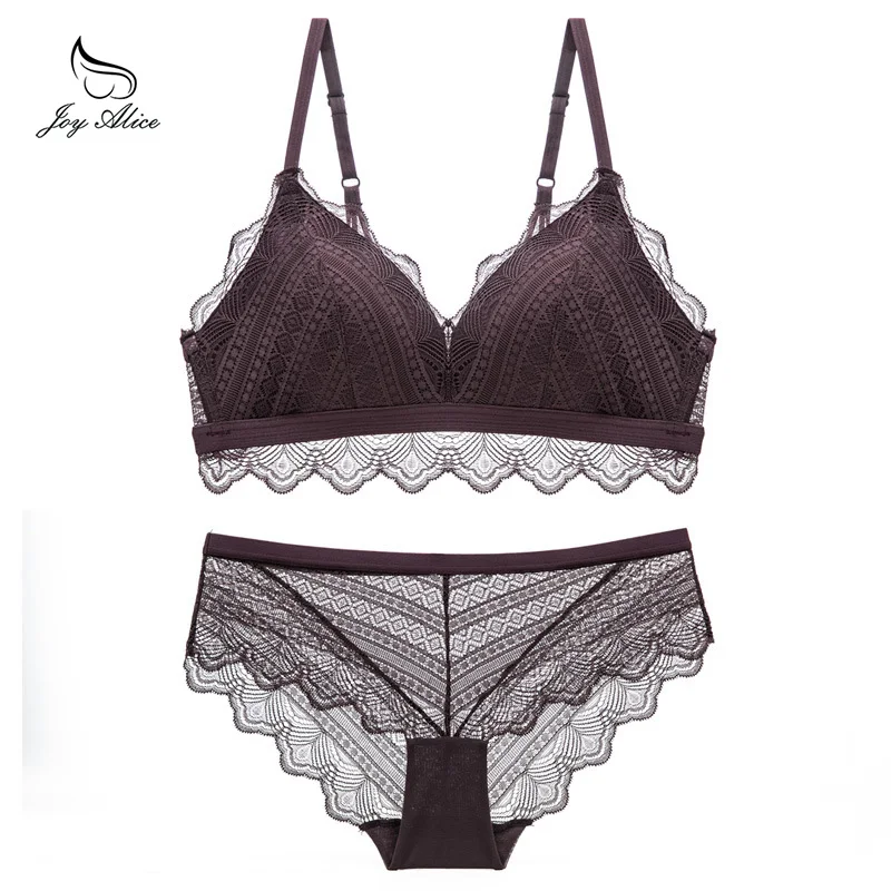 Бесплатная доставка новое кружевное женское нижнее белье бюстгальтер набор с