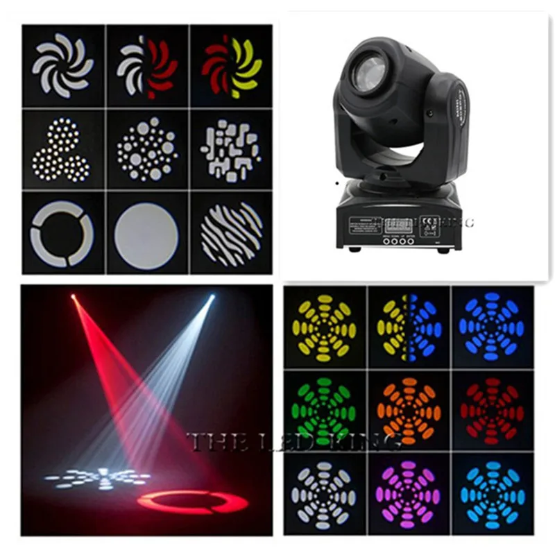 8 шт. мини LED 60 Вт 90 точечный луч движущийся головной свет Lyre DMX512 сценический